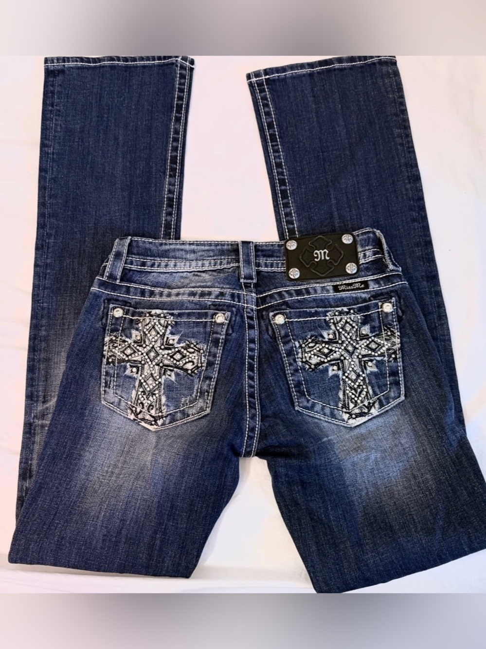 2000s bootcut miss me jeans size 25